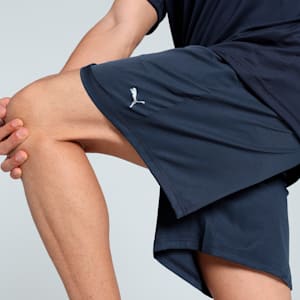 Men's Woven 7" Training Shorts, Peacoat, extralarge-IND
